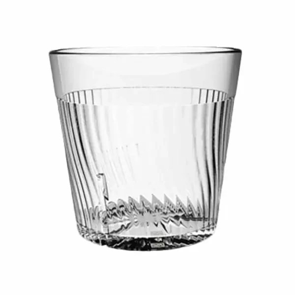 Thunder Group PLPCTB308CL Clear 8 oz. Polycarbonate Tumbler Glass | Case of 12 — main image