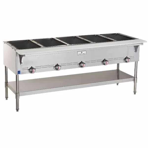 Sentinel SN-GBM-5LP 5-Well Liquid Propane Hot Food Steam Table 72-1/2"W — main image