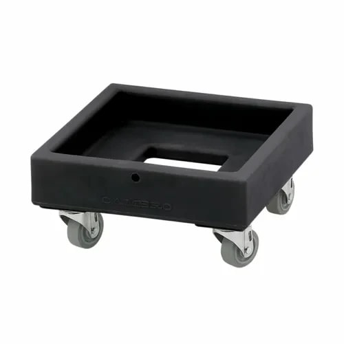 Cambro Camdolly CD1313110 Open Frame Black Food Carrier Dolly — main image