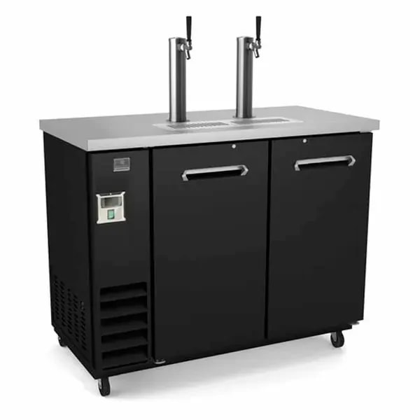 Kelvinator KCHBBD2D2T 2-Keg Direct Draw Beer Dispenser 49"W — main image