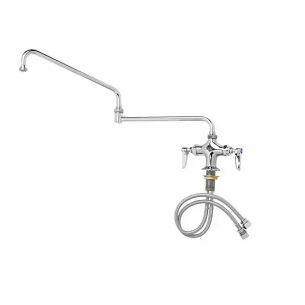 T&S B-0268 Single Hole Deck Mount Pantry Mixing Faucet — main image