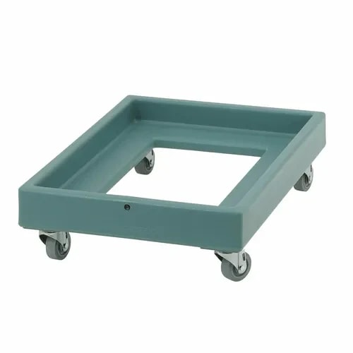 Cambro Camdolly CD2028401 Open Frame Slate Blue Food Carrier Dolly — main image