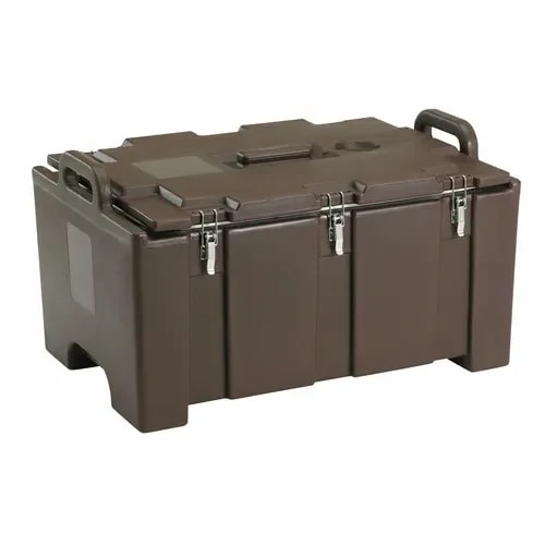 Cambro Camcarrier 100MPC131 Dark Brown Top Loader 8" Deep — main image