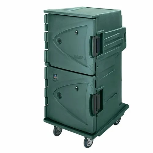Cambro Camtherm CMBH1826TBF192 Granite Green Hot Cart — main image
