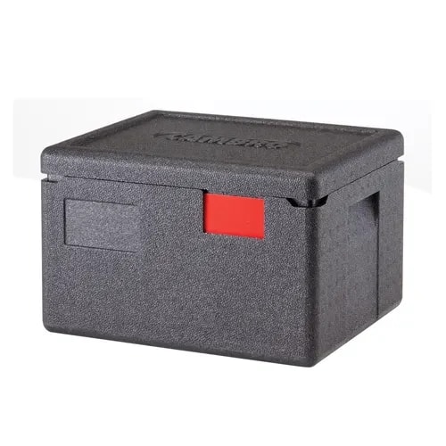 Cambro Gobox EPP260SW110 Black Top Loader 6" Deep — main image