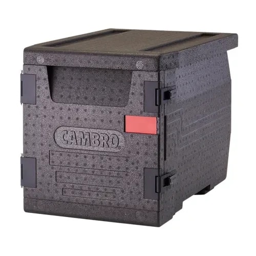 Cambro Gobox EPP300110 Black Front Loader 4" Deep — main image