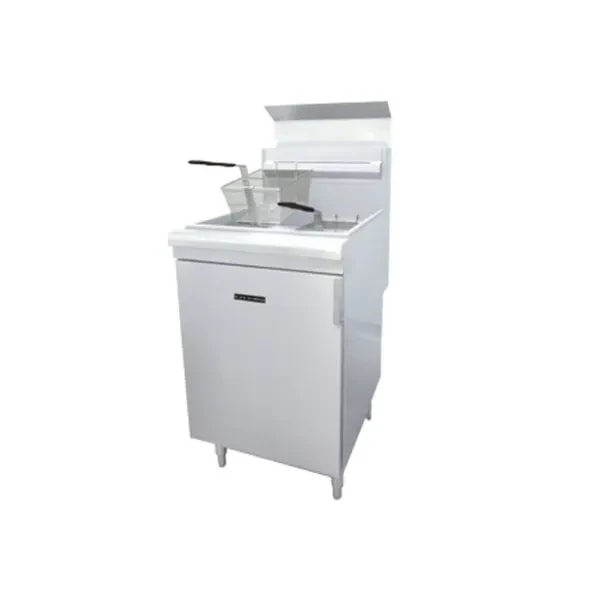 Black Diamond BDGF-150/LPG 65-70 lb. Liquid Propane Floor Fryer 150,000 BTU — main image