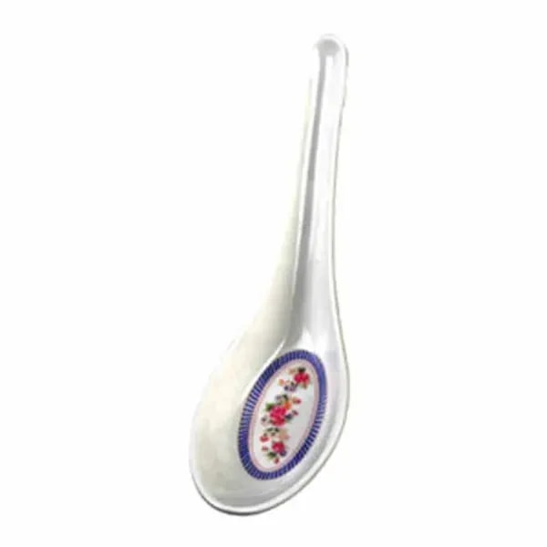 Thunder Group 7004AR Rose 3/4 oz. Melamine Spoon | Case of 60 — main image