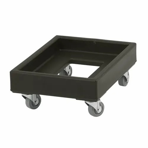 Cambro Camdolly CD1420110 Open Frame Black Food Carrier Dolly — main image