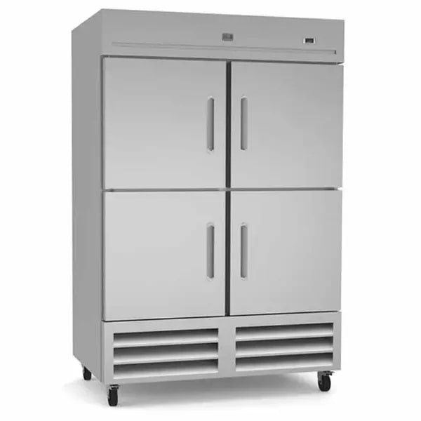 Kelvinator KCHRI54R4HDR 49 cu. ft. 4-Half Door Bottom Mount Reach-In Refrigerator 53-7/8"W — main image