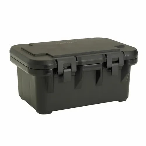 Cambro S-Series Ultra Pan Carrier UPCS180110 Black Top Loader 8" Deep — main image