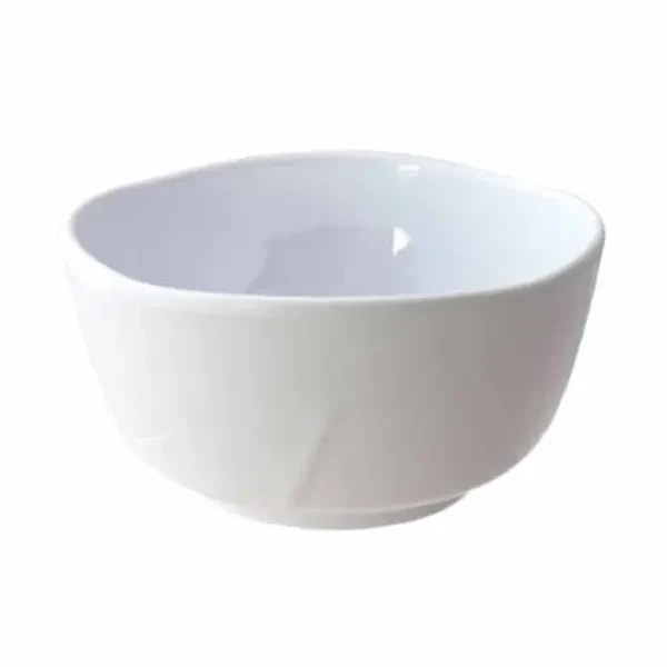 Thunder Group 39050WT Classic White 16 oz. Melamine Bowl | Case of 12 — main image