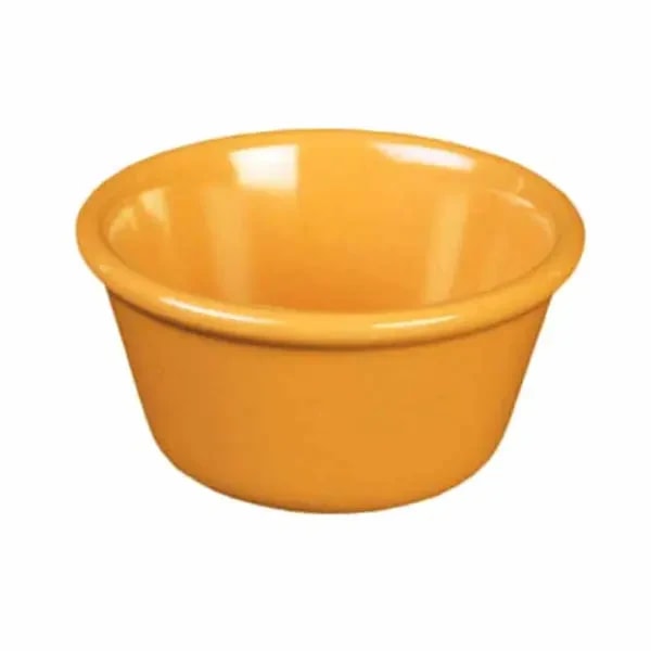 Thunder Group ML538YW1 Yellow 4 oz. Melamine Ramekin | Case of 12 — main image
