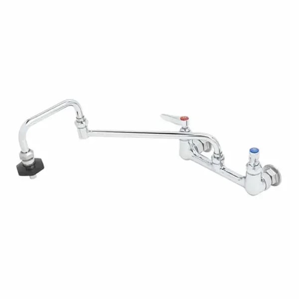 T&S B-0597-LF20 8" Wall Mount Faucet — main image