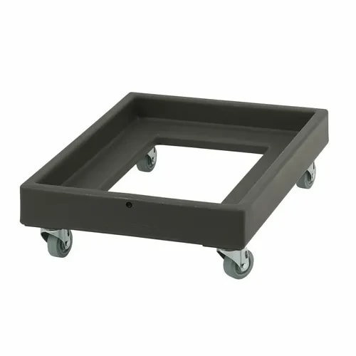 Cambro Camdolly CD2028110 Open Frame Black Food Carrier Dolly — main image