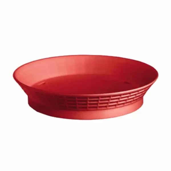 Tablecraft 157510R Red Round Platter Basket 10-1/2" x 2" | Case of 12 — main image