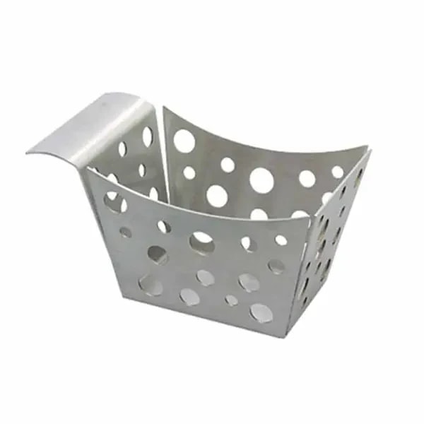 Tablecraft SCB Rectangular Stainless Steel Side Basket 5-3/8" x 3-3/8" x 3-1/8" — main image