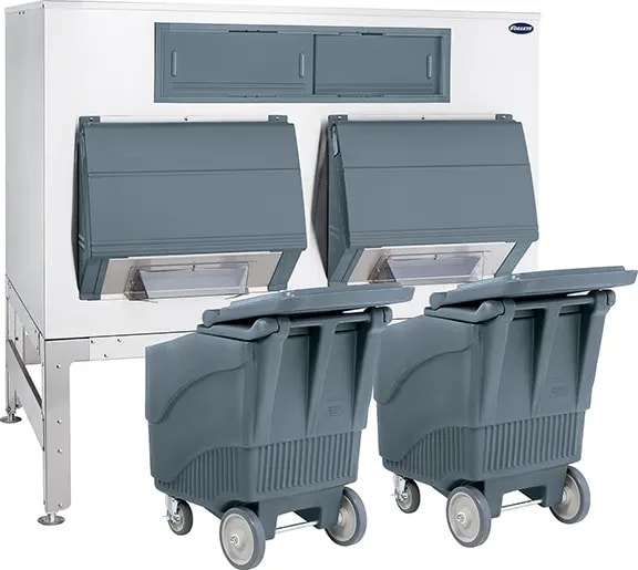 Follett Ice•DevIce™ Series DEV2650SG-72-ICS125L Gravity Dispense Ice Bin 2650 Pound Capacity Polyethylene Interior Cube, Nugget Ice Compatibility — main image
