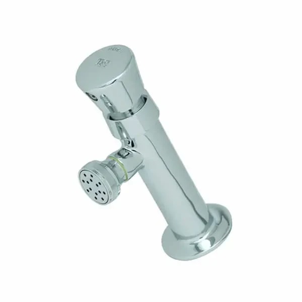 T&S B-0800 Wall Mount Heavy Duty Push Button Slow Self-Closing Faucet — main image