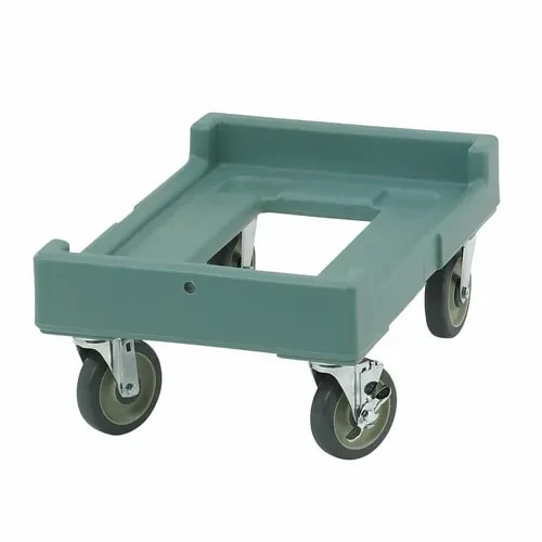 Cambro Camdolly CD160401 Open Frame Slate Blue Food Carrier Dolly — main image