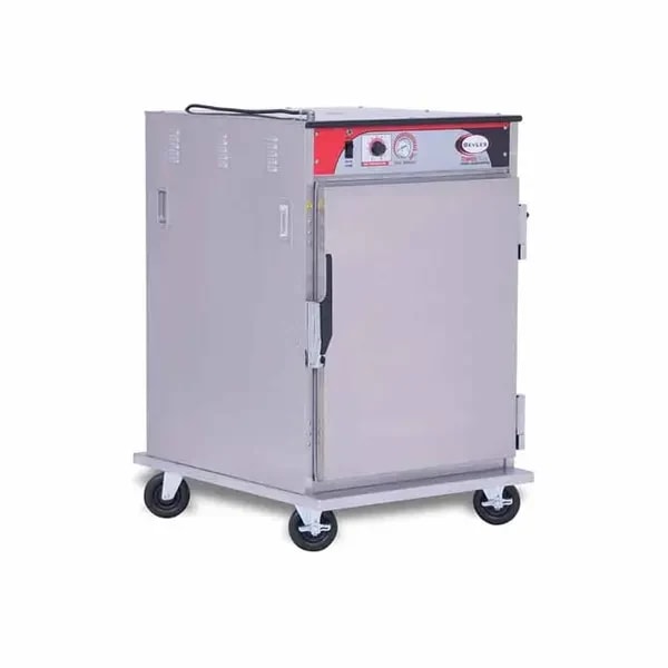 BevLes HTSS44P81-PT Insulated Solid Door Half Height Heated Holding Cabinet 25"W — main image