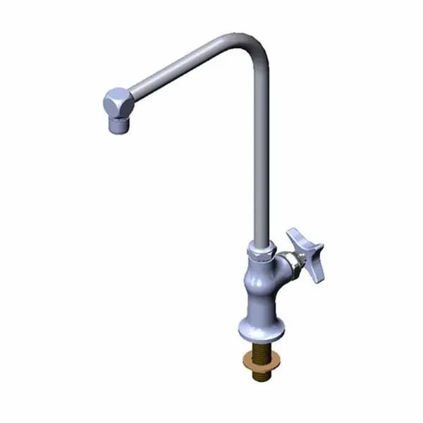 T&S B-0318-02 Single Hole Deck Mount Faucet — main image