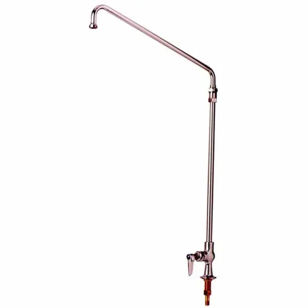 T&S B-0277 Single Hole Deck Mount Pantry Faucet with 6" Swing Nozzle — main image