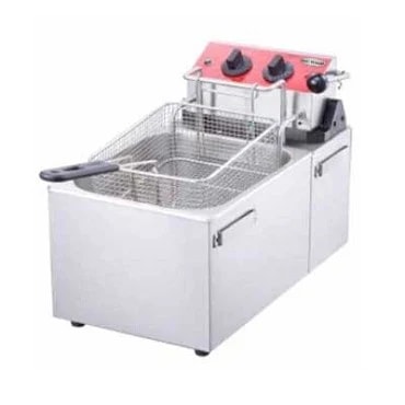 Serv-Ware EF-06L Electric Countertop Deep Fryer Single Tank 6 Liter — main image
