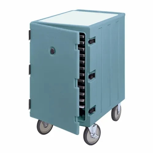 Cambro Camcart 1826LTC401 Insulated Slate Blue Front Loader Food Carrier — main image