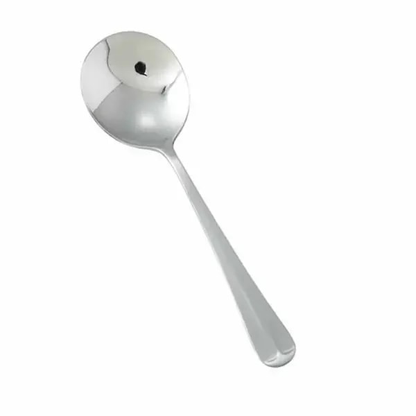 Winco 0015-04 Lafayette Bouillon Soup Spoons Heavy Weight 18/0 | Case of 12 — main image