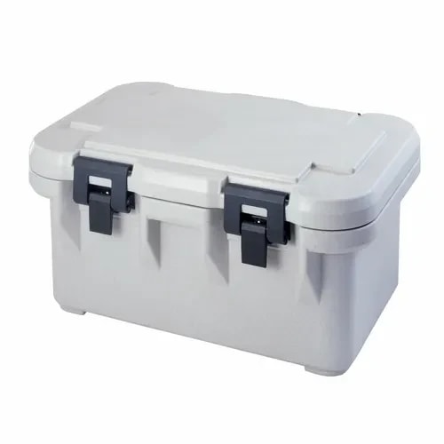 Cambro S-Series Ultra Pan Carrier UPCS180480 Speckled Gray Top Loader 8" Deep — main image