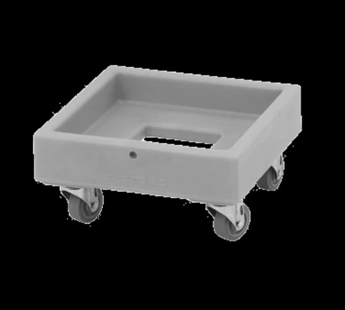 Cambro Camdolly CD1313615 Open Frame Charcoal Gray Food Carrier Dolly — main image