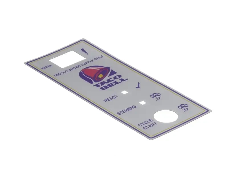 Antunes 1001433 Label, Taco Bell, CM-100 — main image
