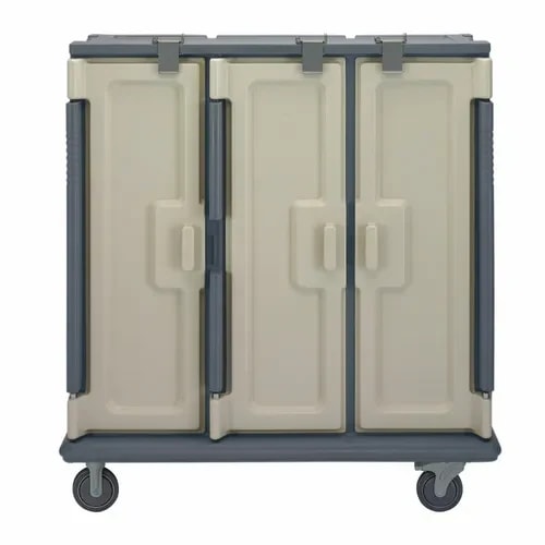 Cambro MDC1411T60191 Granite Gray Meal Delivery Cart — main image