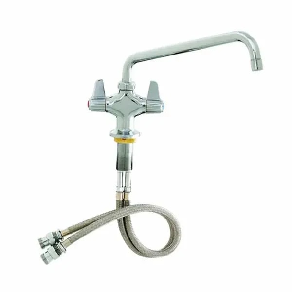 T&S 5F-2SLX12 Single Hole Deck Mount Equip Faucet — main image