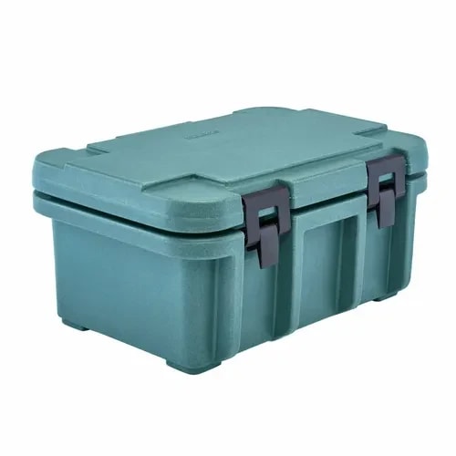 Cambro Ultra Pan Carrier UPC180401 Slate Blue Top Loader 8" Deep — main image