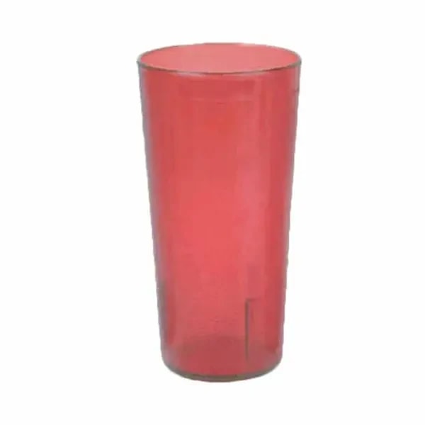 Thunder Group PLTHTB024R Red 24 oz. Plastic Tumbler Glass | Case of 12 — main image