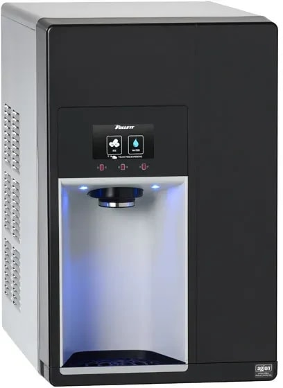 Follett Champion® Series 15CI114A-IW-CL-ST-00 Countertop Ice and Water Dispenser 125 Pound Daily Production 15 Pound Storage Sensor Dispense Chewblet Style Ice — 115V, 1PH — main image