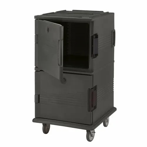 Cambro Ultra Cam Cart UPC1600110 Insulated Black Front Loader Food Carrier — main image