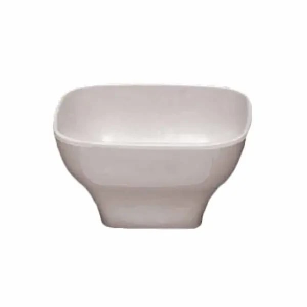 Thunder Group PS3105W Passion White 14 oz. Melamine Bowl | Case of 12 — main image