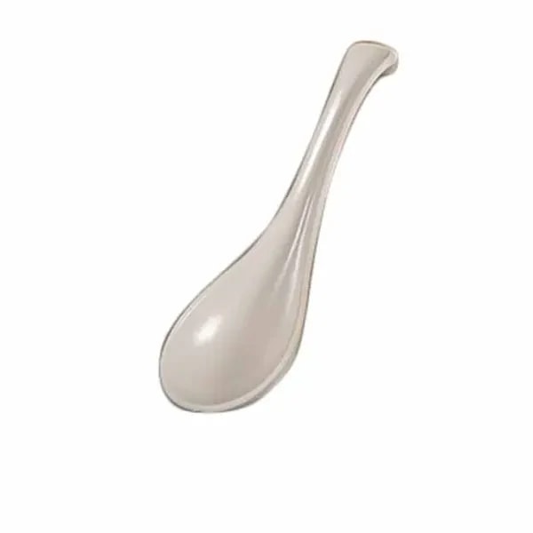 Thunder Group 7000W White 1 oz. Melamine Spoon | Case of 60 — main image