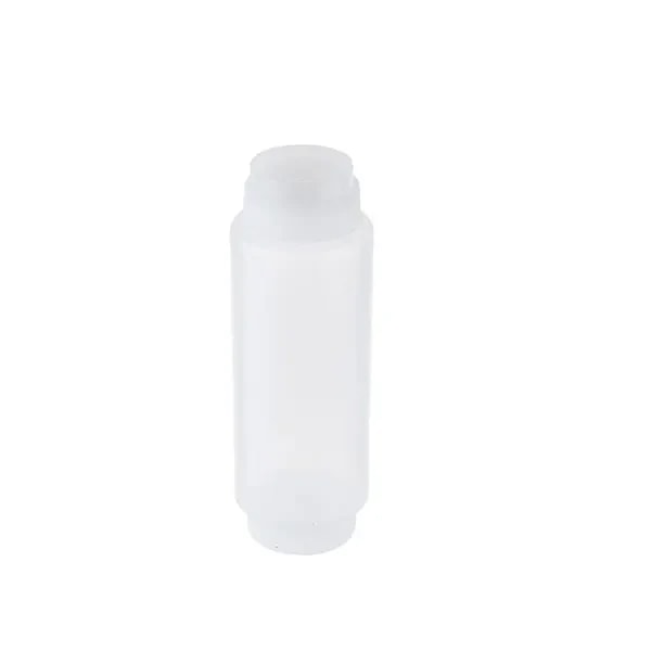 Tablecraft C32SV 32 oz. InvertaTop Squeeze Bottle with Clear Valve Top | Pack of 6 — main image