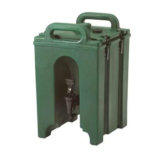Cambro Camtainer 100LCD519 1-1/2 Gallon Insulated Kentucky Green Beverage Dispenser — main image