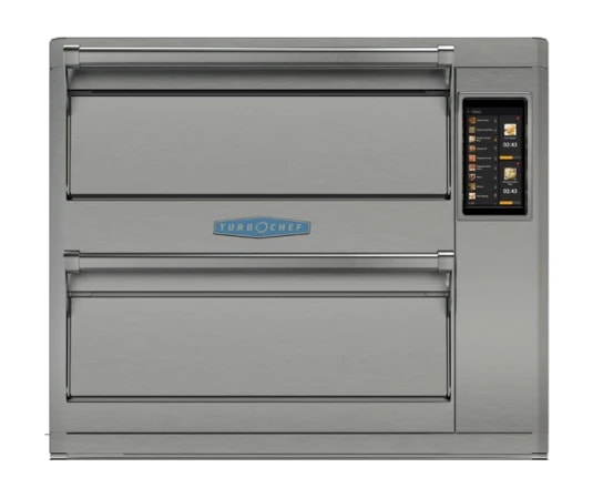TurboChef™ Double Batch Countertop High Speed Oven Ventless Impingement Cooking 2 Ovens — 208/240V, 3PH — main image