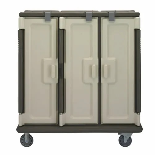 Cambro MDC1411T60194 Granite Sand Meal Delivery Cart — main image