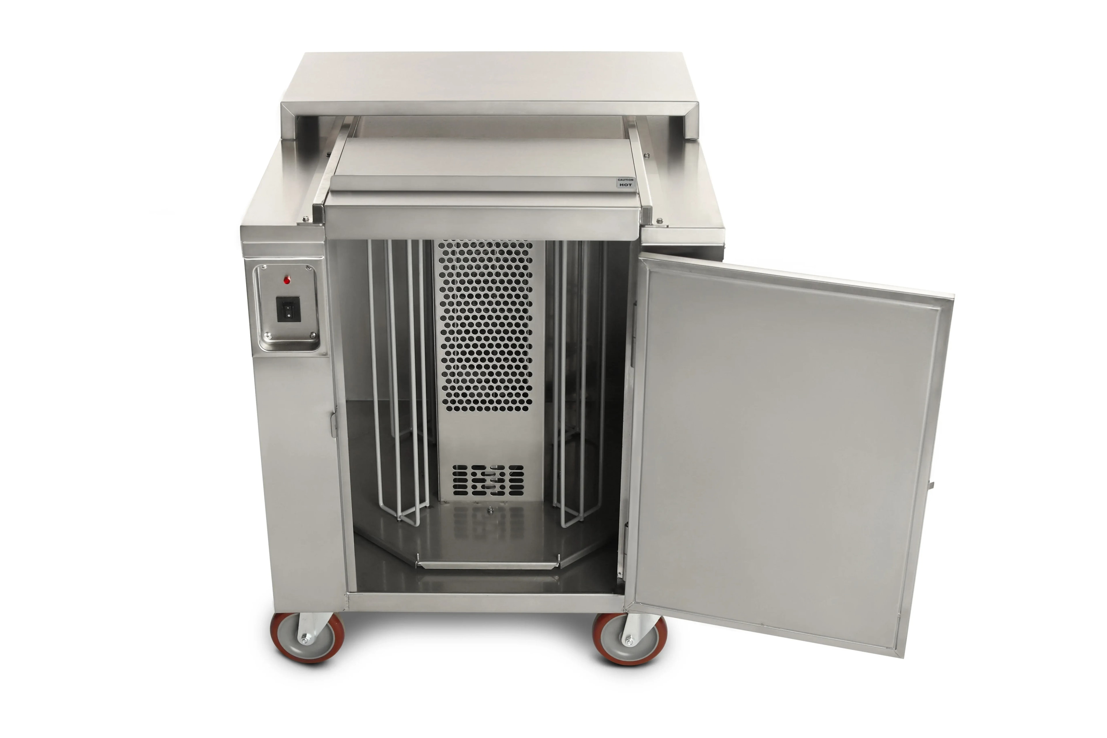 Carter-Hoffmann® CD27 Plate Dispenser Heated 4 Silos 160 Plate Capacity 9 Inch Max Plate Size — main image