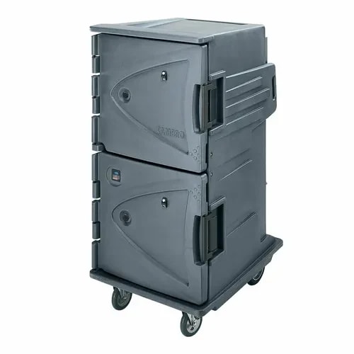 Cambro Camtherm CMBH1826TSC191 Granite Gray Hot Cart — main image