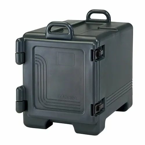 Cambro 1318CC110 Insulated Black Front Loader Food Carrier — main image