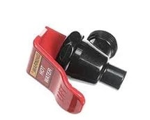 Bunn 03260.1026 Faucet Assembly with Red Handle — main image