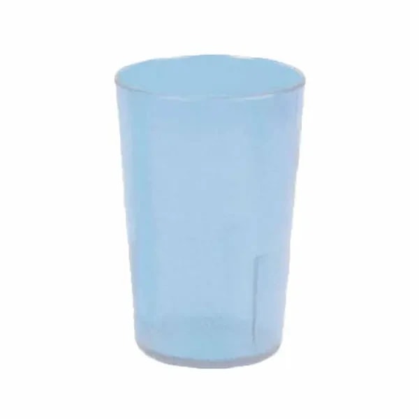 Thunder Group PLTHTB010B Blue 9-1/2 oz. Plastic Tumbler Glass | Case of 12 — main image
